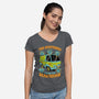 Mystery Van Gadgets-Womens-V-Neck-Tee-Studio Mootant