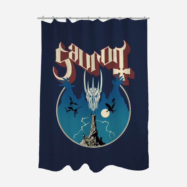 Opus Sauronymous-None-Polyester-Shower Curtain-Barbadifuoco