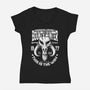 Legendary Warrior-Womens-V-Neck-Tee-SuperEdu