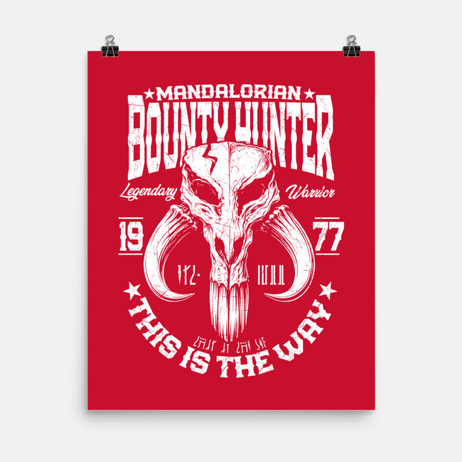 Legendary Warrior-None-Matte-Poster-SuperEdu