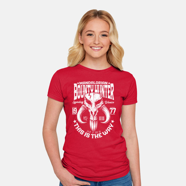 Legendary Warrior-Womens-Fitted-Tee-SuperEdu