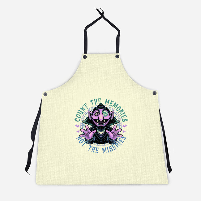 Count The Memories-Unisex-Kitchen-Apron-glitchygorilla