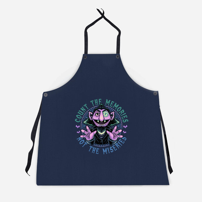 Count The Memories-Unisex-Kitchen-Apron-glitchygorilla