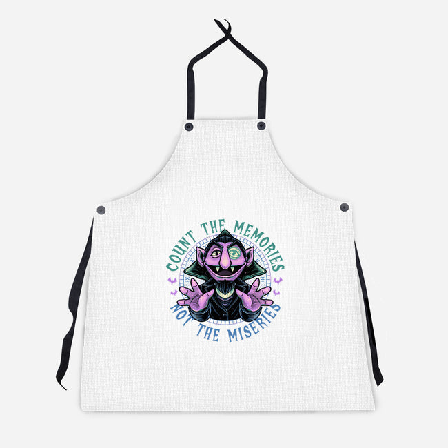 Count The Memories-Unisex-Kitchen-Apron-glitchygorilla