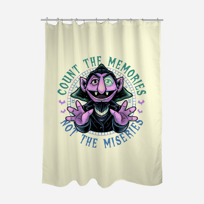 Count The Memories-None-Polyester-Shower Curtain-glitchygorilla