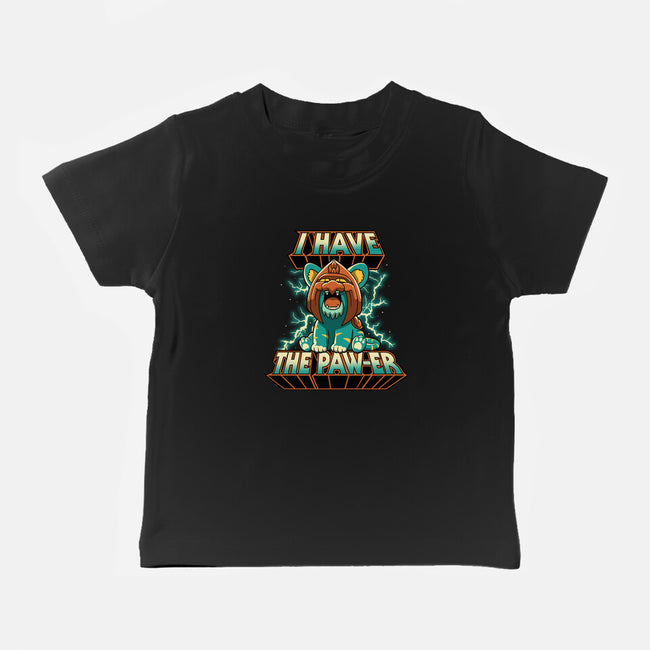 I Have The Pawer-Baby-Basic-Tee-retrodivision