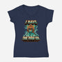 I Have The Pawer-Womens-V-Neck-Tee-retrodivision