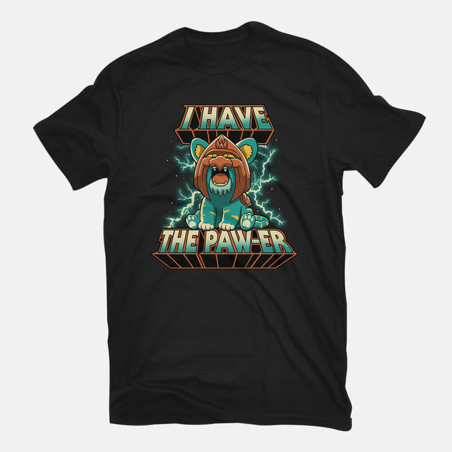 I Have The Pawer-Womens-Fitted-Tee-retrodivision