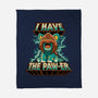 I Have The Pawer-None-Fleece-Blanket-retrodivision