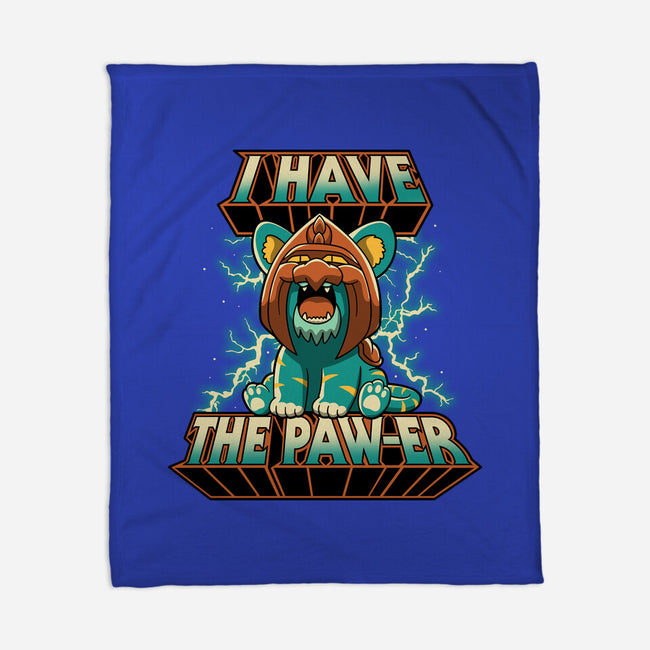 I Have The Pawer-None-Fleece-Blanket-retrodivision