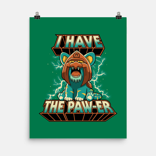 I Have The Pawer-None-Matte-Poster-retrodivision