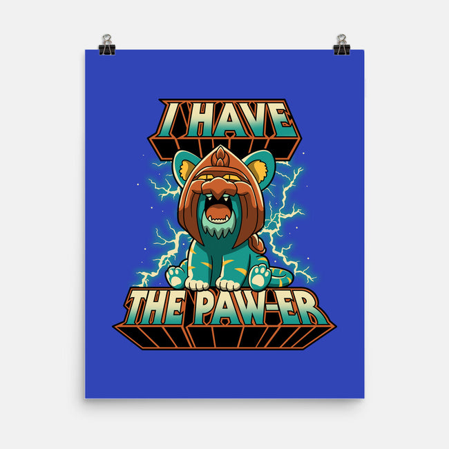 I Have The Pawer-None-Matte-Poster-retrodivision