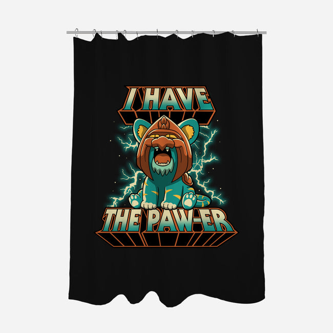 I Have The Pawer-None-Polyester-Shower Curtain-retrodivision