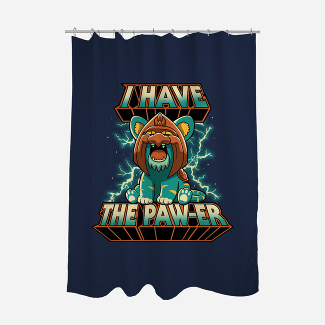 I Have The Pawer-None-Polyester-Shower Curtain-retrodivision