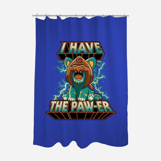 I Have The Pawer-None-Polyester-Shower Curtain-retrodivision