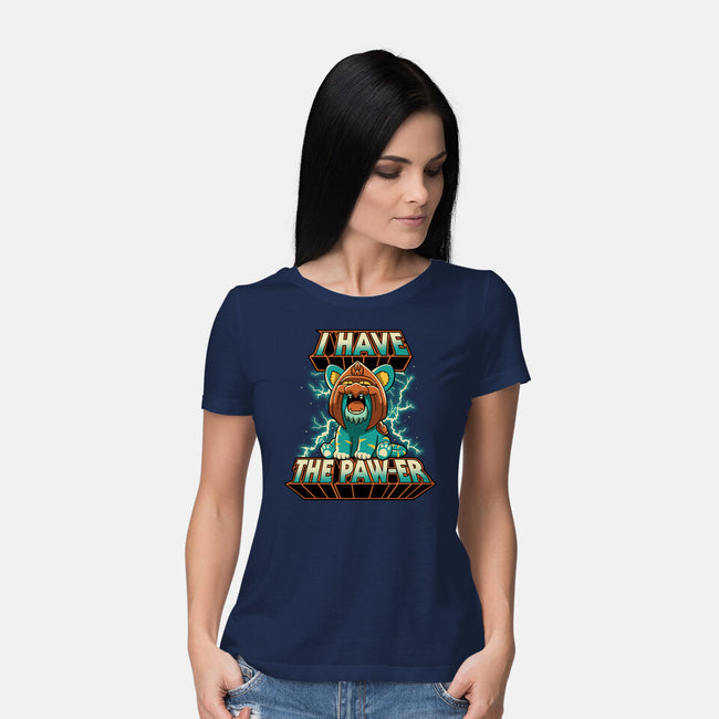 I Have The Pawer-Womens-Basic-Tee-retrodivision