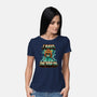 I Have The Pawer-Womens-Basic-Tee-retrodivision