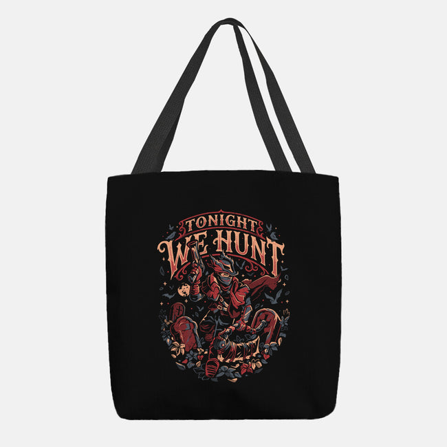 We Hunt-None-Basic Tote-Bag-eduely