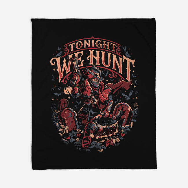 We Hunt-None-Fleece-Blanket-eduely