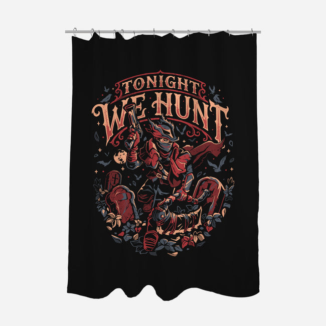 We Hunt-None-Polyester-Shower Curtain-eduely