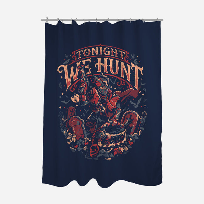 We Hunt-None-Polyester-Shower Curtain-eduely