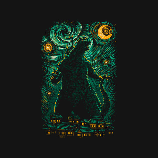 Starry Monster-None-Polyester-Shower Curtain-ddjvigo