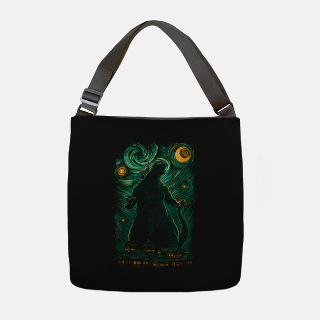 Starry Monster-None-Adjustable Tote-Bag-ddjvigo