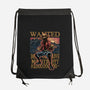 Wanted In The High Seas-None-Drawstring-Bag-glitchygorilla