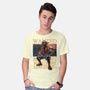 Wanted In The High Seas-Mens-Basic-Tee-glitchygorilla