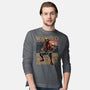 Wanted In The High Seas-Mens-Long Sleeved-Tee-glitchygorilla