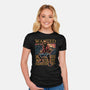 Wanted In The High Seas-Womens-Fitted-Tee-glitchygorilla