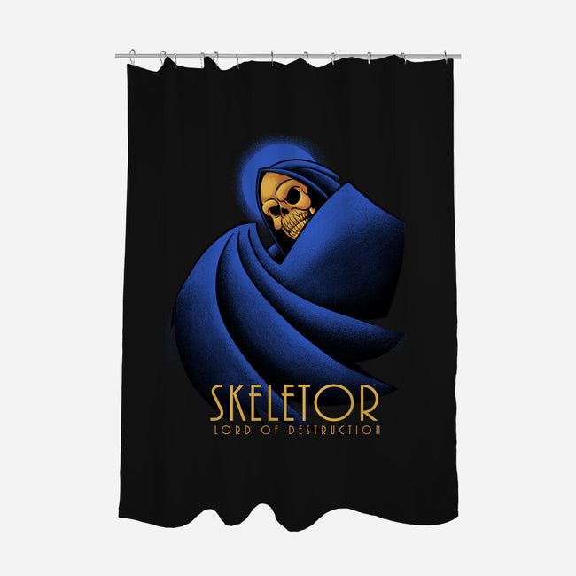 Warlord Of Eternian Shadows-None-Polyester-Shower Curtain-Astrobot Invention