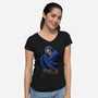 Warlord Of Eternian Shadows-Womens-V-Neck-Tee-Astrobot Invention