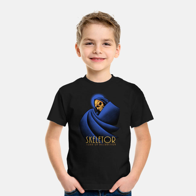 Warlord Of Eternian Shadows-Youth-Basic-Tee-Astrobot Invention