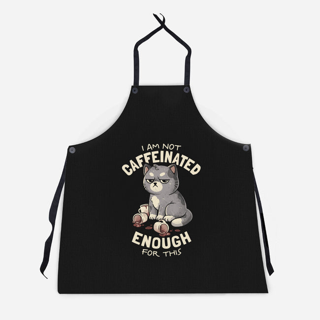 Not Caffeinated Enough-Unisex-Kitchen-Apron-eduely