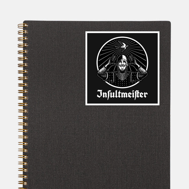 Insult Knight Movie Drink-None-Glossy-Sticker-Studio Mootant