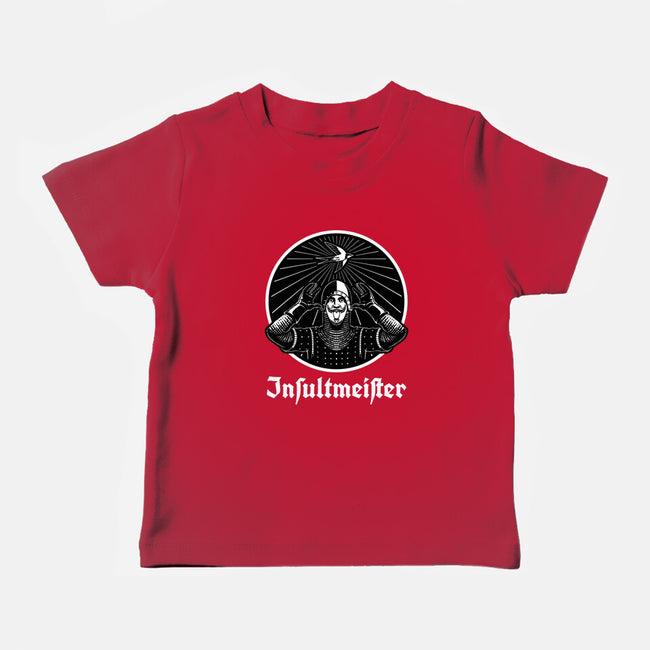 Insult Knight Movie Drink-Baby-Basic-Tee-Studio Mootant