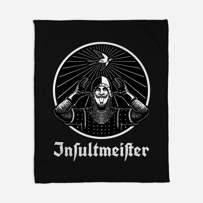 Insult Knight Movie Drink-None-Fleece-Blanket-Studio Mootant
