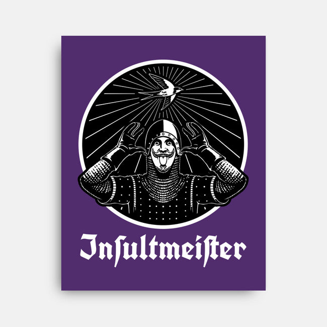 Insult Knight Movie Drink-None-Stretched-Canvas-Studio Mootant