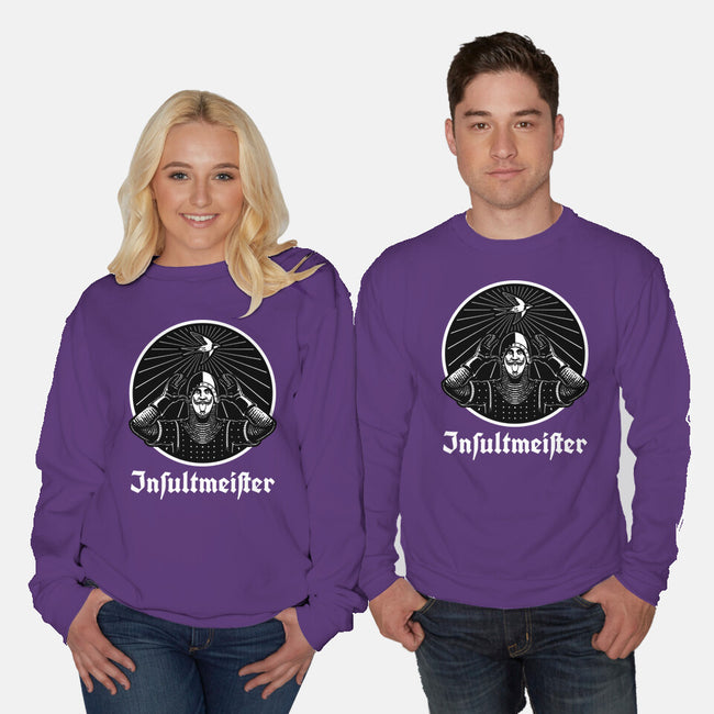 Insult Knight Movie Drink-Unisex-Crew Neck-Sweatshirt-Studio Mootant