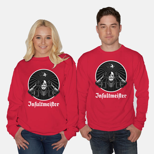 Insult Knight Movie Drink-Unisex-Crew Neck-Sweatshirt-Studio Mootant