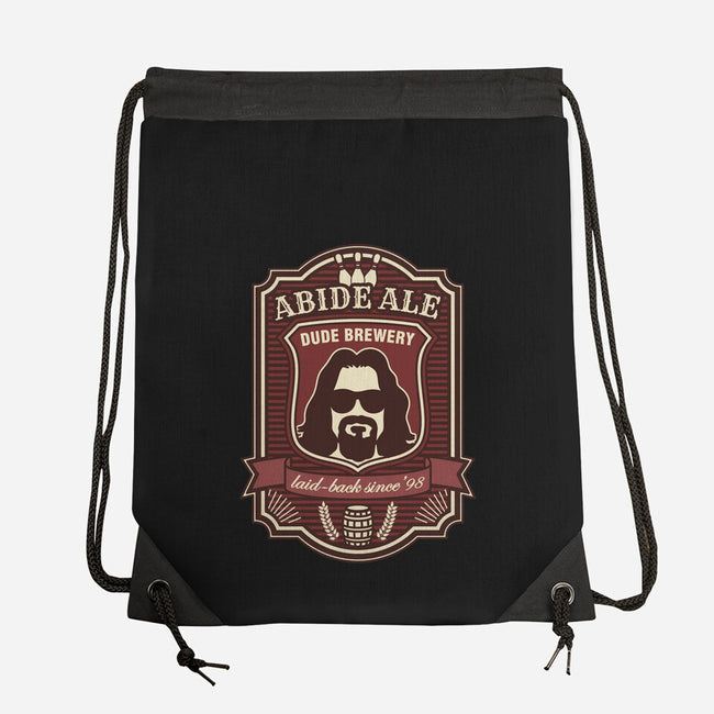 Abide Ale-None-Drawstring-Bag-erion_designs