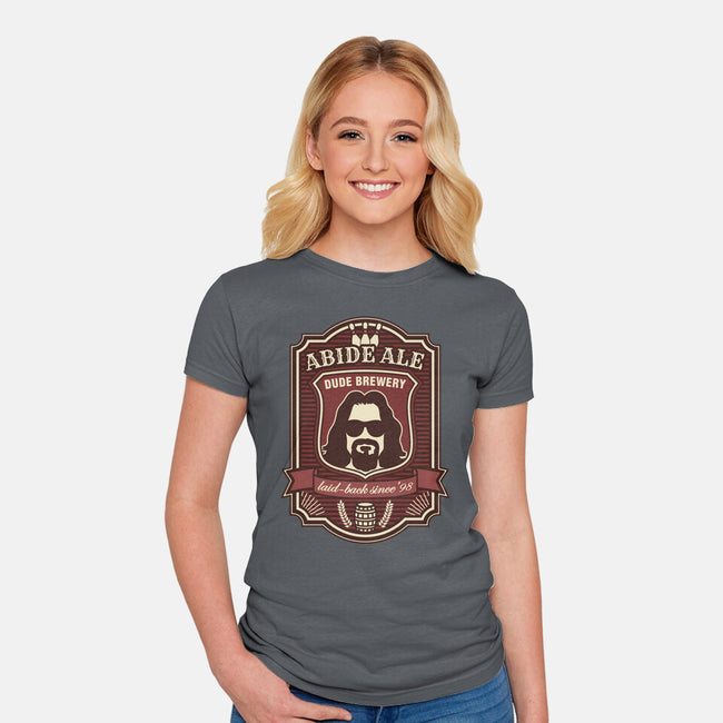 Abide Ale-Womens-Fitted-Tee-erion_designs