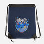 Blue Feast-None-Drawstring-Bag-Getsousa!