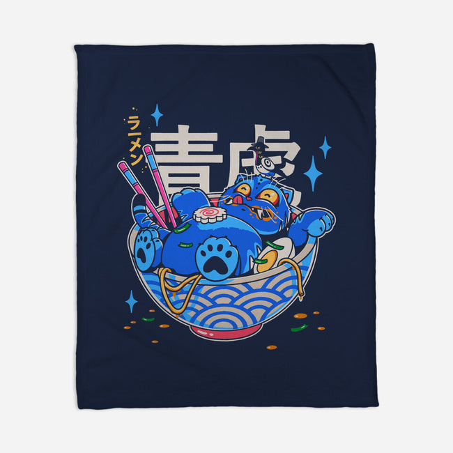 Blue Feast-None-Fleece-Blanket-Getsousa!