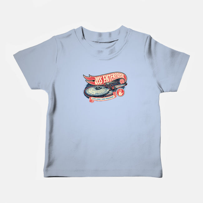 Cruise The Galaxy-Baby-Basic-Tee-glitchygorilla