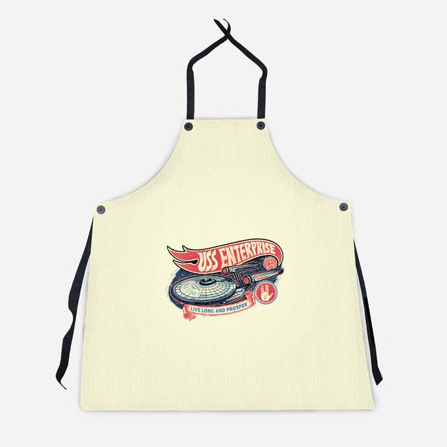 Cruise The Galaxy-Unisex-Kitchen-Apron-glitchygorilla