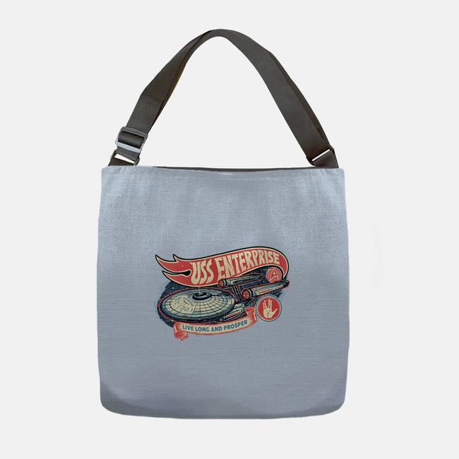 Cruise The Galaxy-None-Adjustable Tote-Bag-glitchygorilla