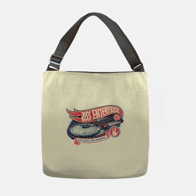 Cruise The Galaxy-None-Adjustable Tote-Bag-glitchygorilla