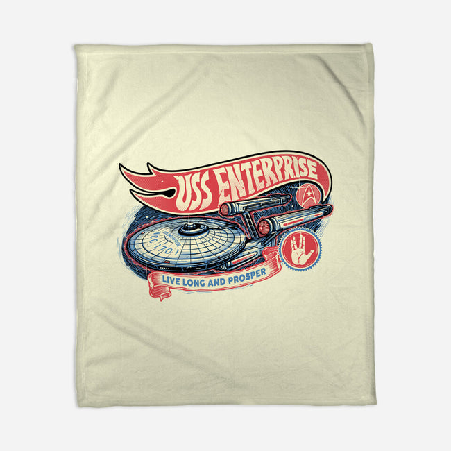 Cruise The Galaxy-None-Fleece-Blanket-glitchygorilla